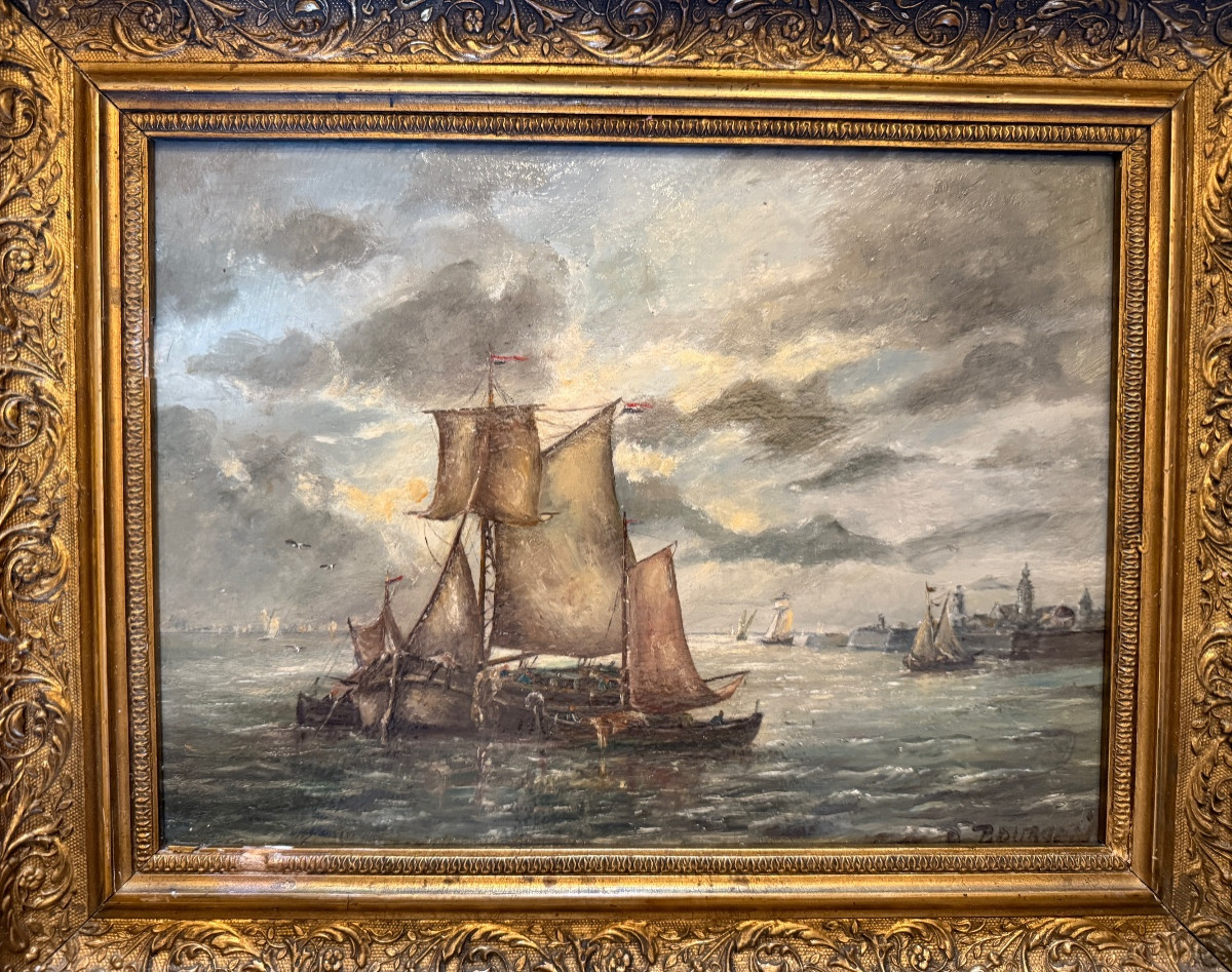 Marine Hollandaise d'époque fin XIX  ème. 