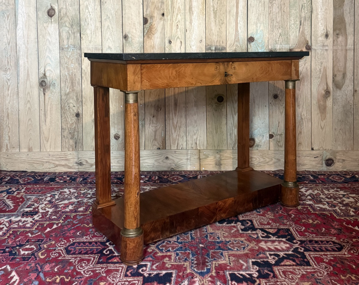 Empire Period Mahogany Console-photo-3