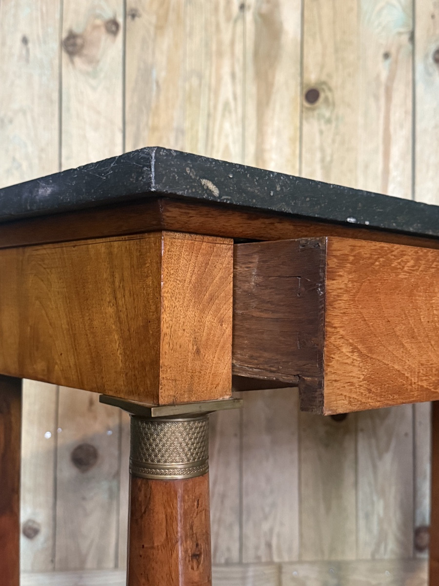 Empire Period Mahogany Console-photo-4