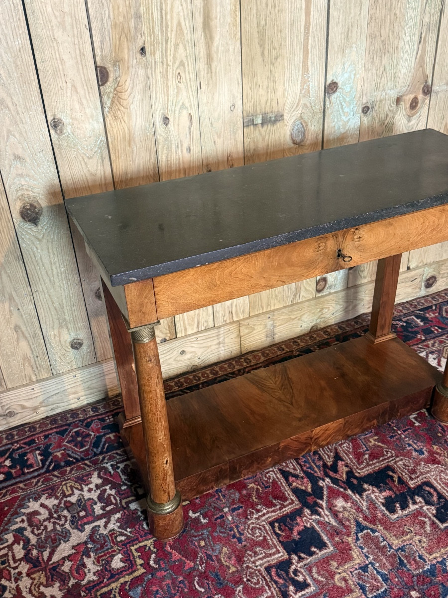 Empire Period Mahogany Console-photo-1