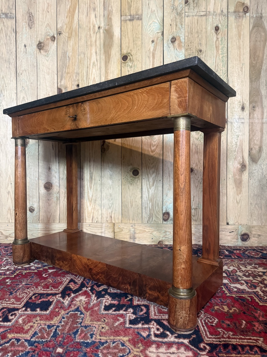 Empire Period Mahogany Console-photo-2