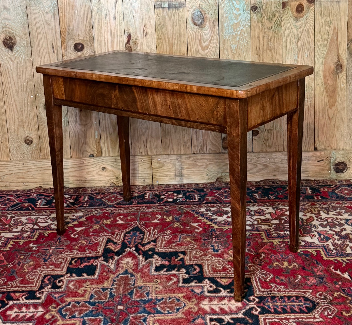 Small Empire Period Mahogany Desk.-photo-2