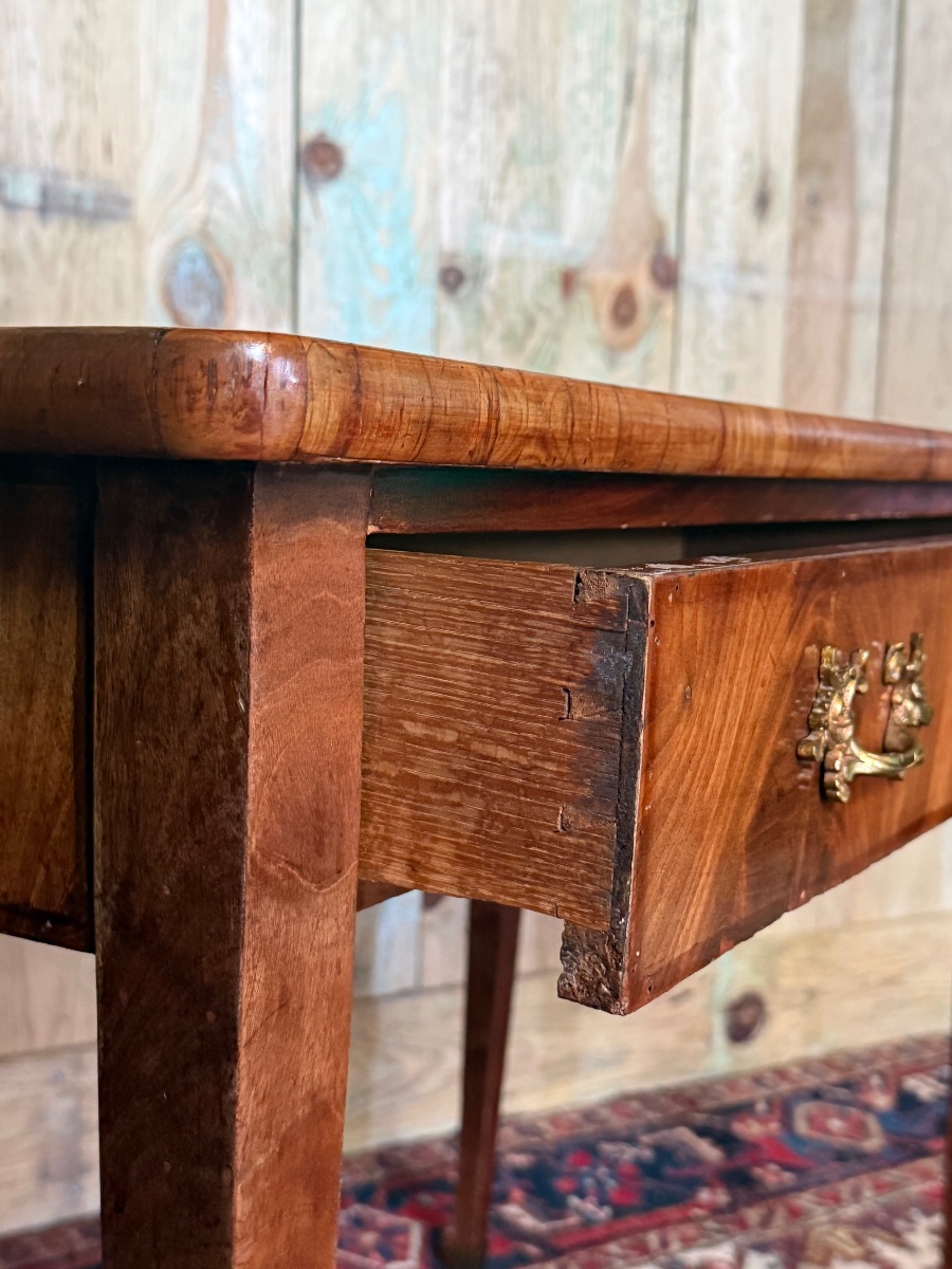 Small Empire Period Mahogany Desk.-photo-4