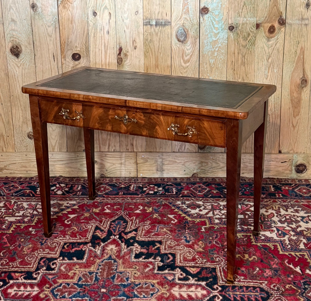 Small Empire Period Mahogany Desk.