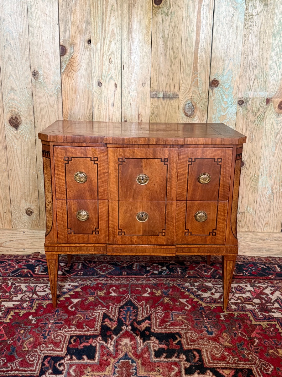 Commode Italienne d’époque XVIII ème -photo-2