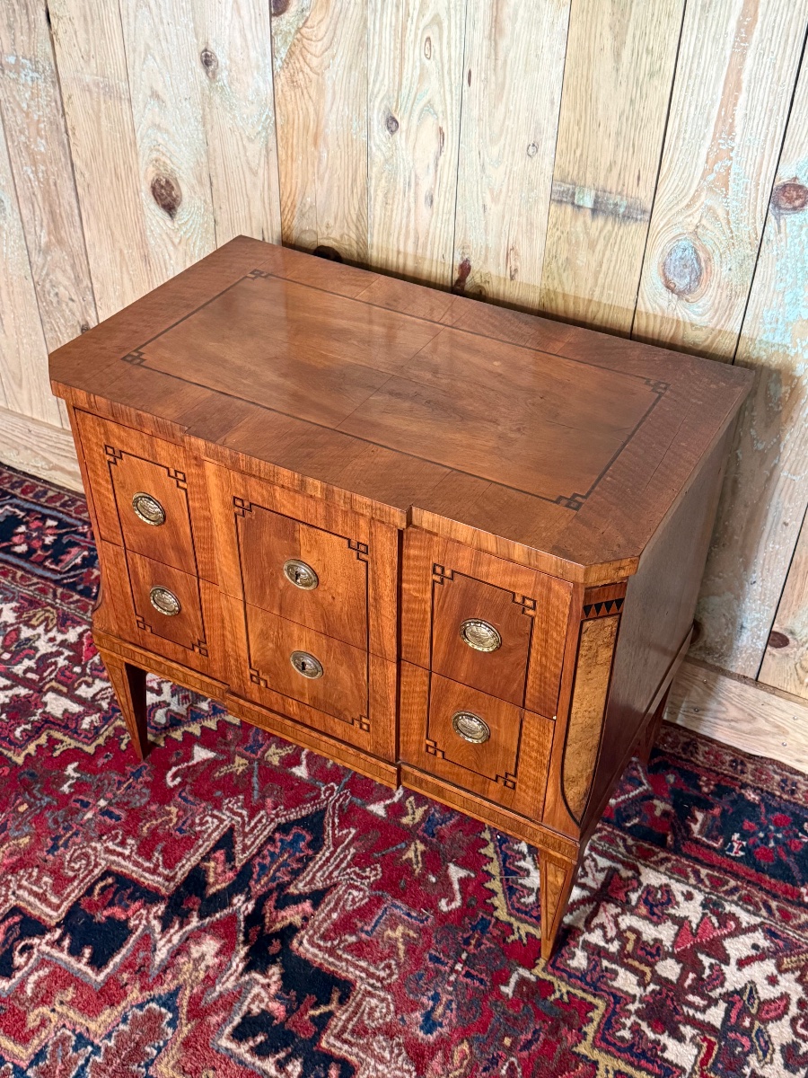 Commode Italienne d’époque XVIII ème -photo-3