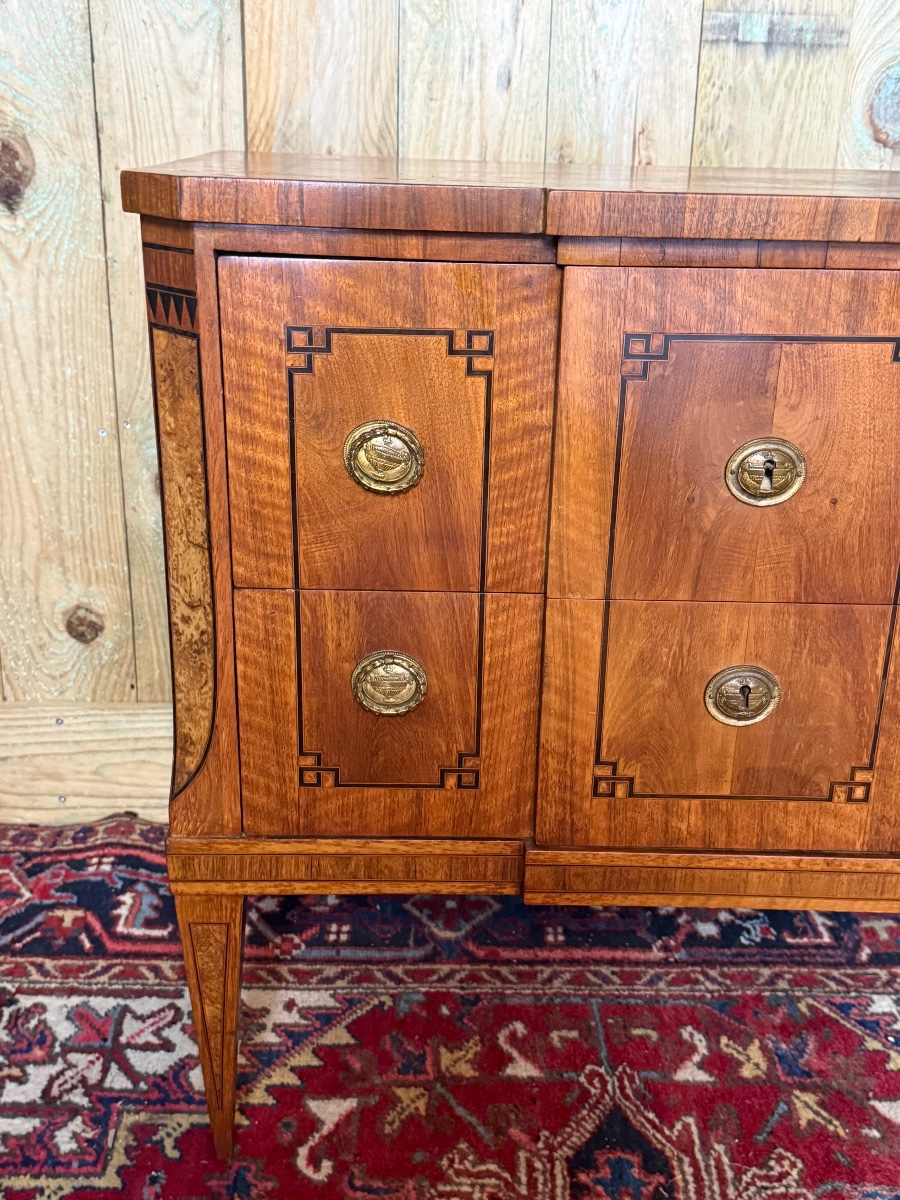 Commode Italienne d’époque XVIII ème -photo-4