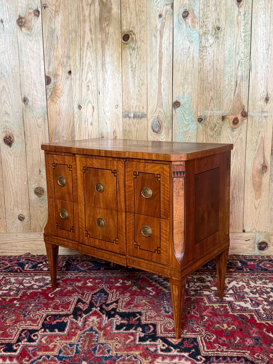 Commode Italienne d’époque XVIII ème -photo-2