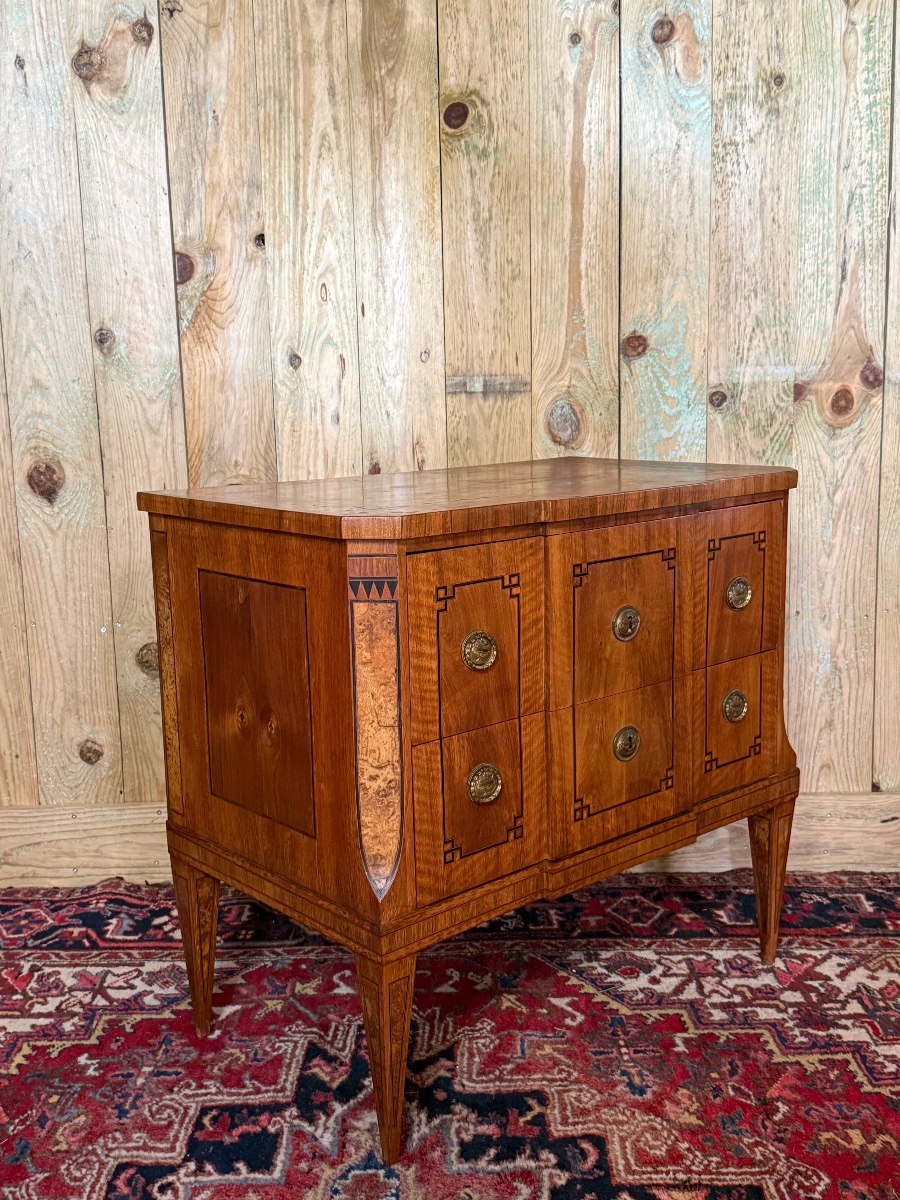 Commode Italienne d’époque XVIII ème -photo-4