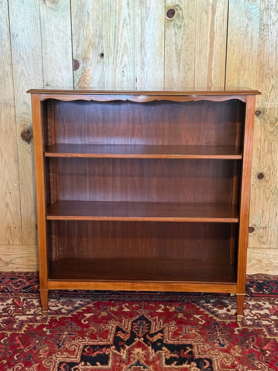 Louis XVI Style Blond Mahogany Bibus-photo-4