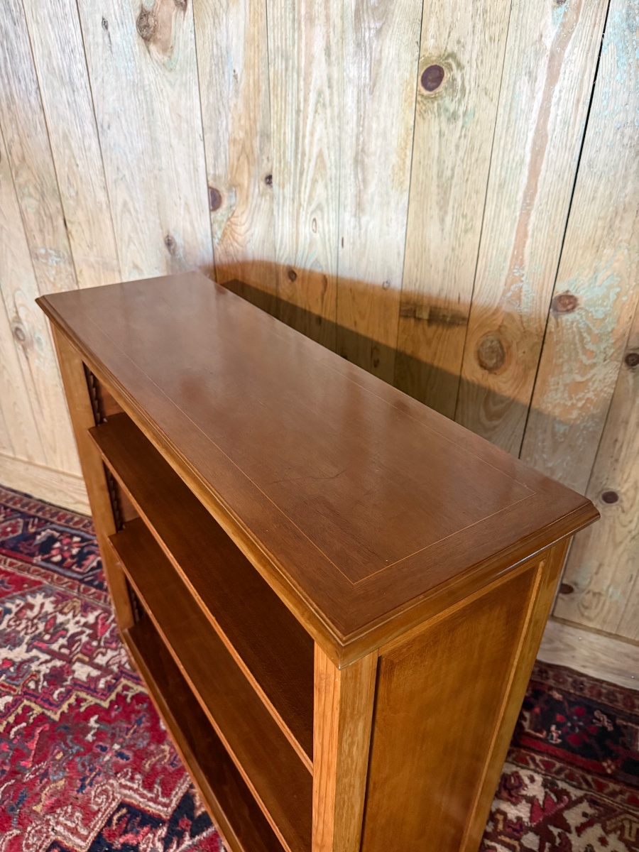 Louis XVI Style Blond Mahogany Bibus-photo-2
