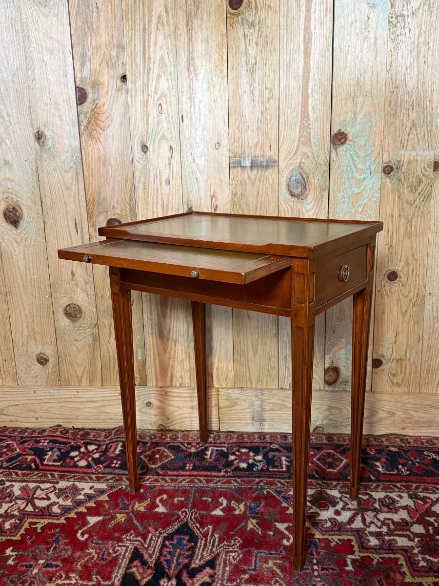 Bureau/Table à écrire  de style Louis XVI. -photo-2
