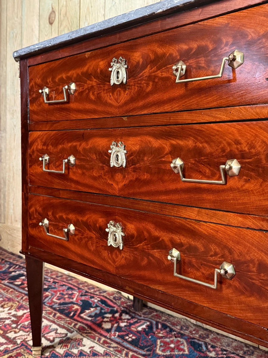 Commode de style directoire d’époque XIX ème -photo-3