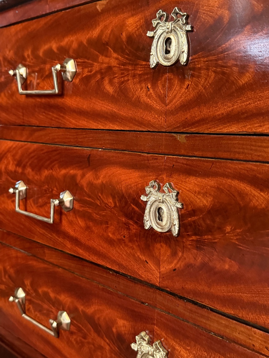 Commode de style directoire d’époque XIX ème -photo-4