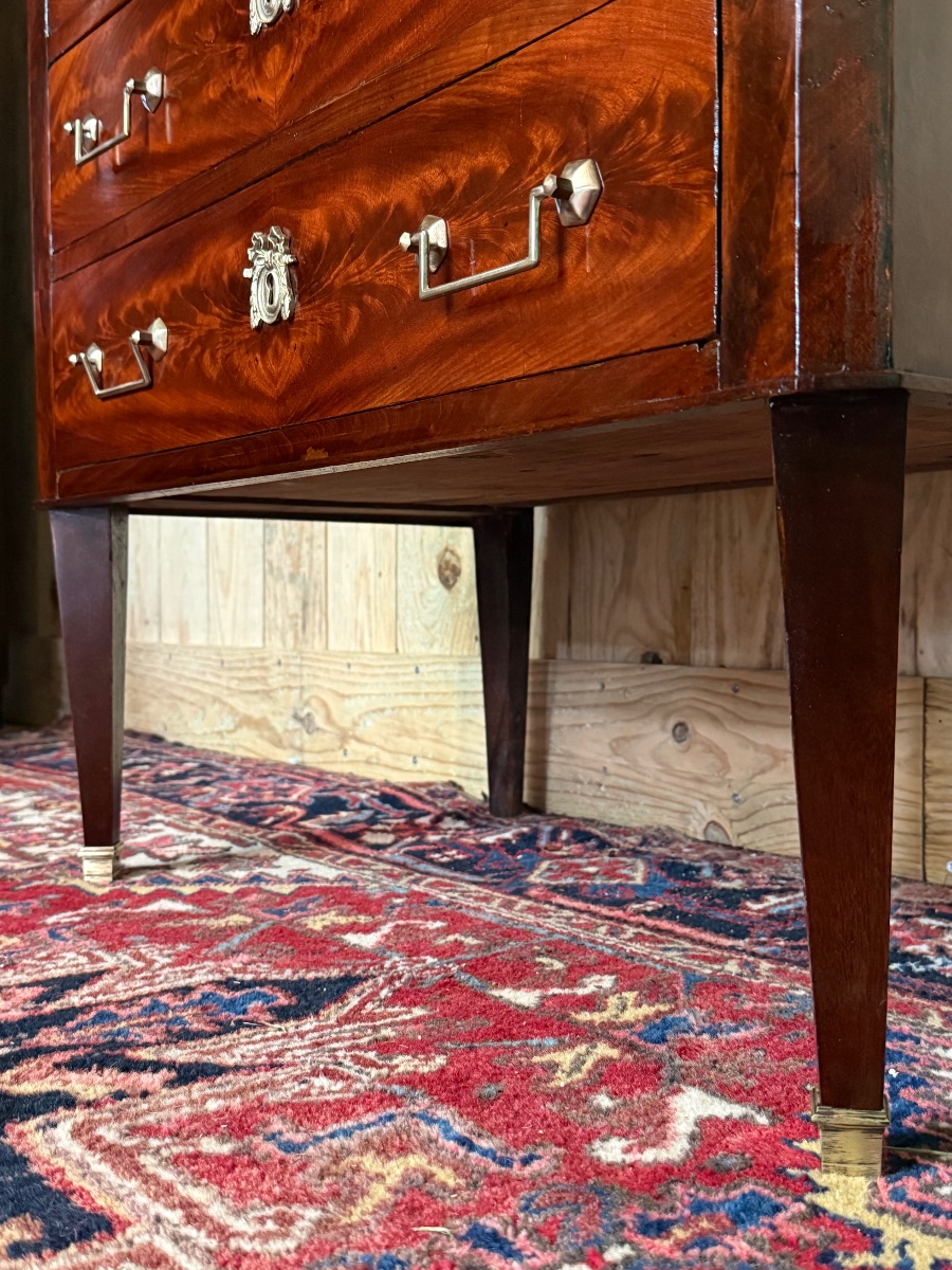Commode de style directoire d’époque XIX ème -photo-1