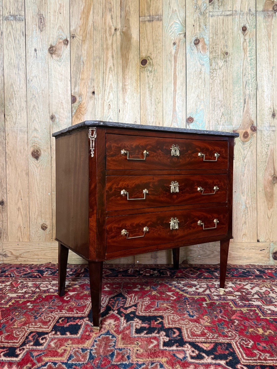 Commode de style directoire d’époque XIX ème -photo-5