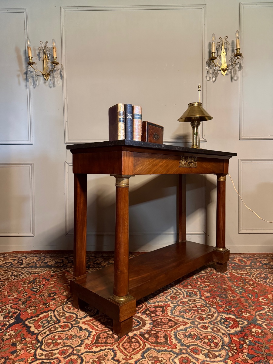 19th-century Empire-style Console Table -photo-2