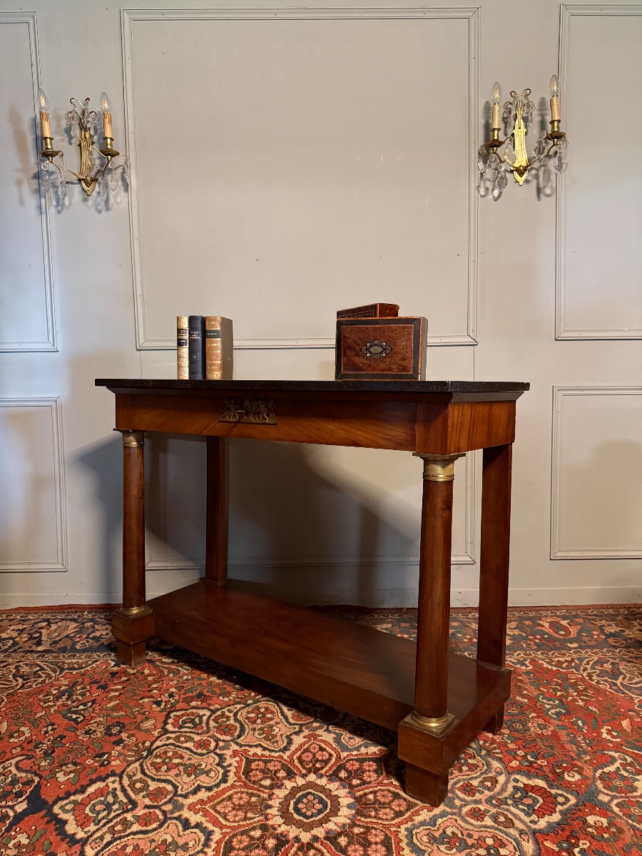 19th-century Empire-style Console Table -photo-3