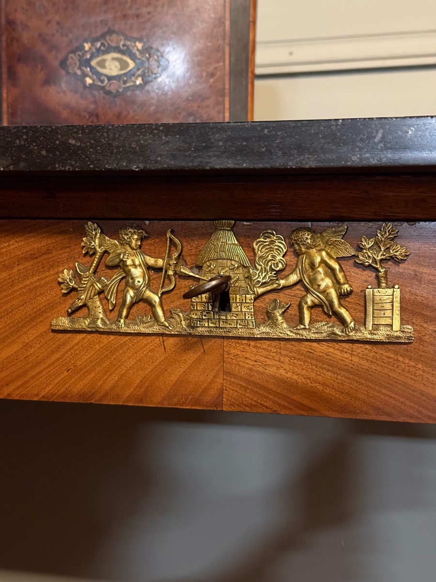 19th-century Empire-style Console Table -photo-4