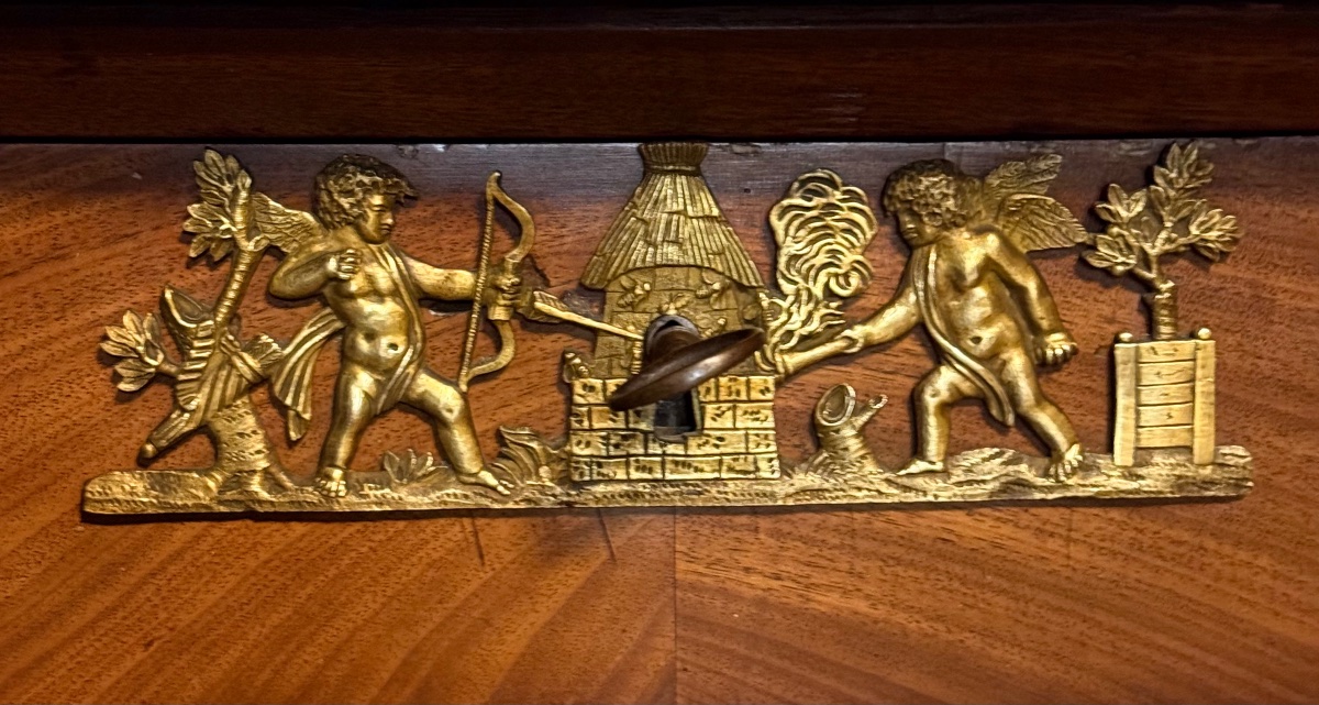 19th-century Empire-style Console Table -photo-1
