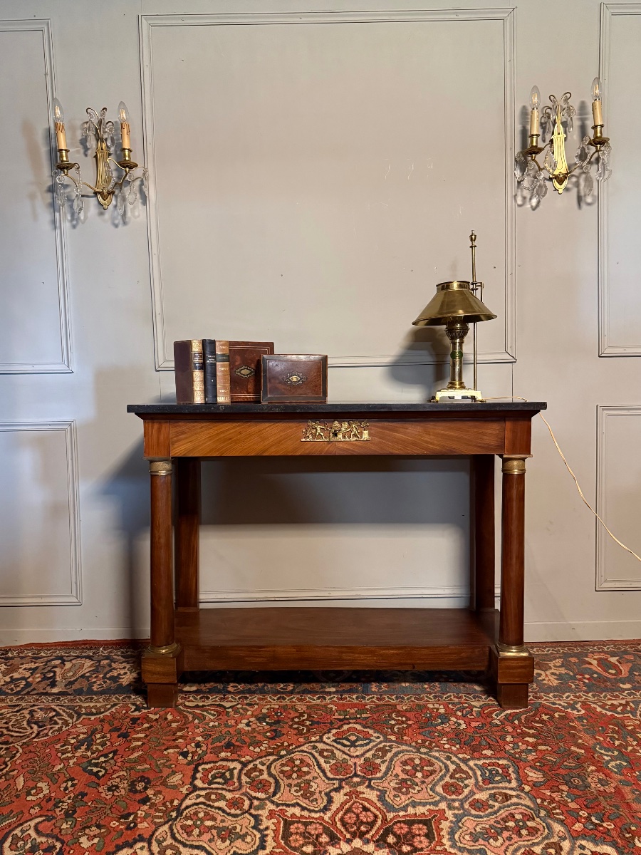 19th-century Empire-style Console Table 