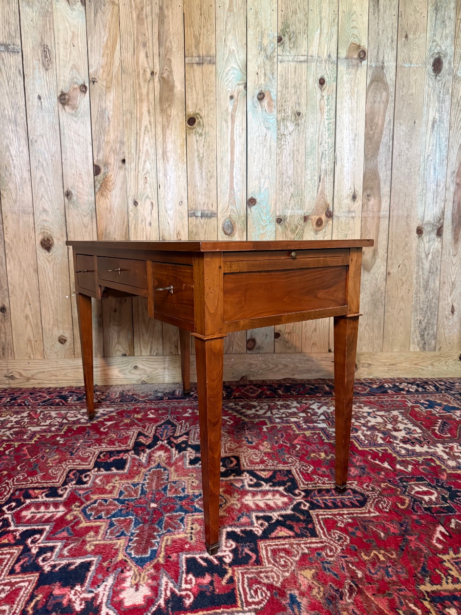 Bureau directoire Louis XVI d’époque XX ème -photo-3