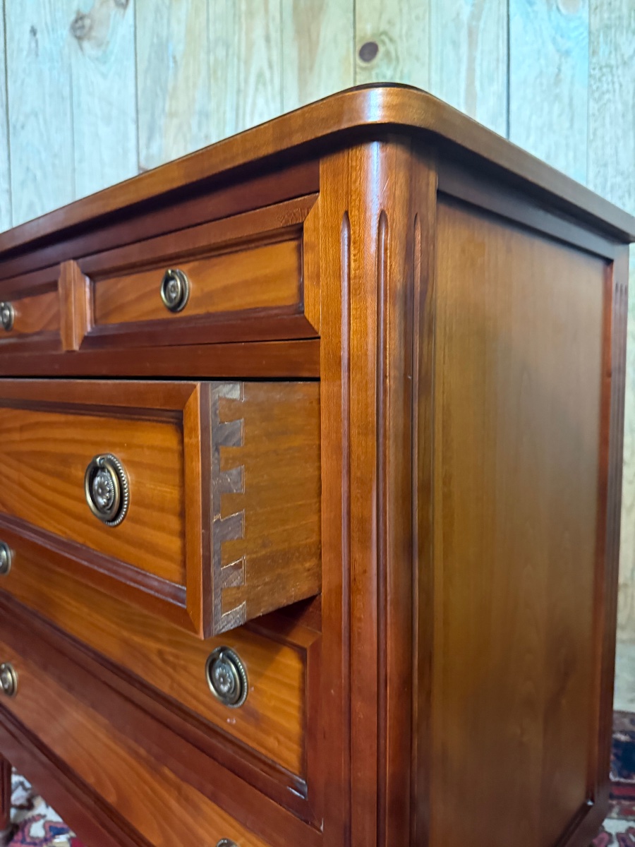 20th-century Louis XVI-style Chest Of Drawers -photo-2