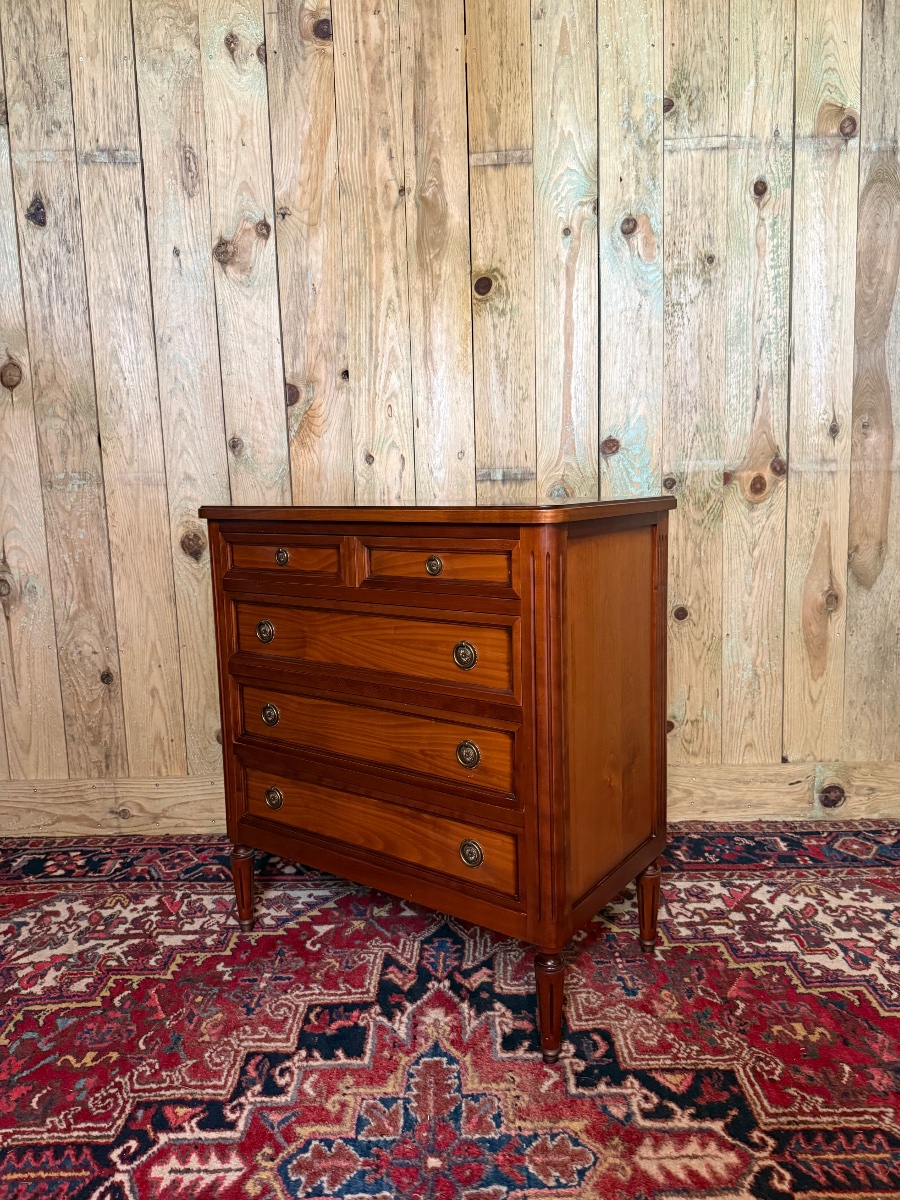 20th-century Louis XVI-style Chest Of Drawers -photo-1