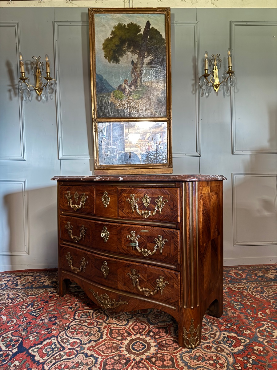 A Trumeau From The Romantic Period. -photo-2