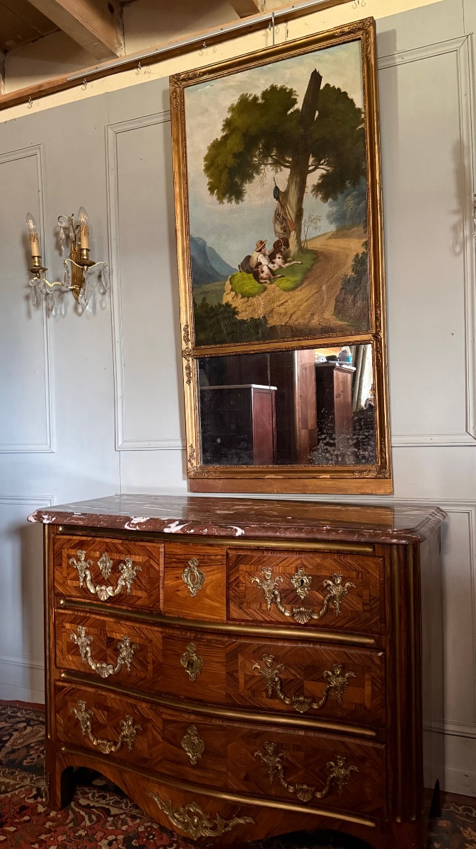 A Trumeau From The Romantic Period. -photo-3