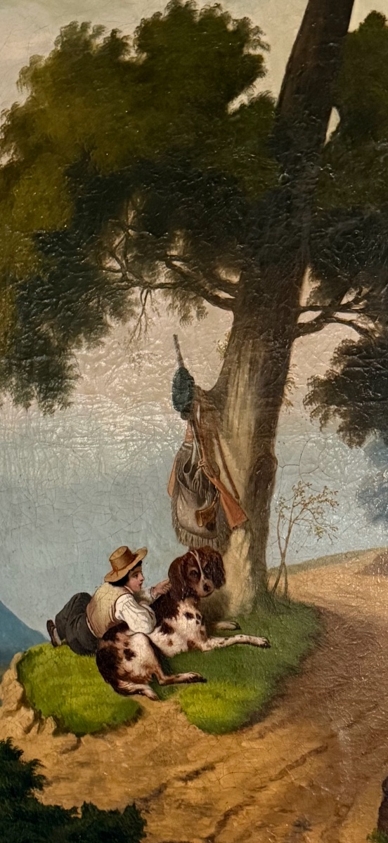 A Trumeau From The Romantic Period. -photo-3