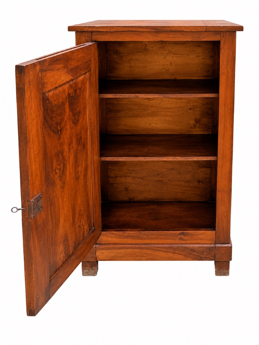 Louis Philippe-era Walnut Jam Cabinet / Sideboard. -photo-2