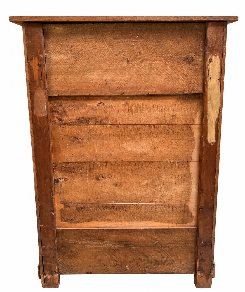 Louis Philippe-era Walnut Jam Cabinet / Sideboard. -photo-2