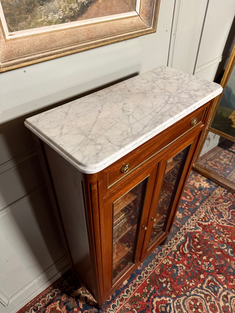 Louis XVI-style Bibus Display Cabinet, 20th Century -photo-3