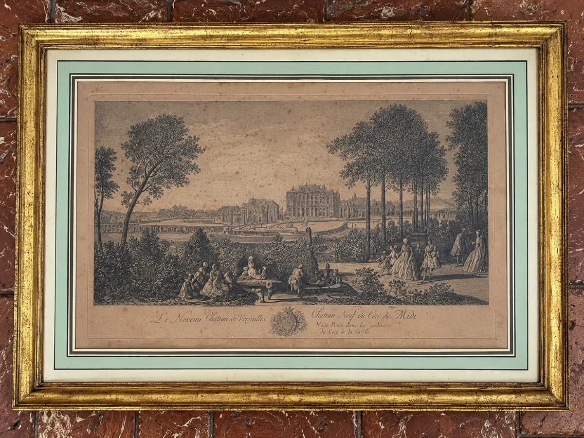 Set Of 6 18th-century Engravings By Jacques Rigaud -photo-2