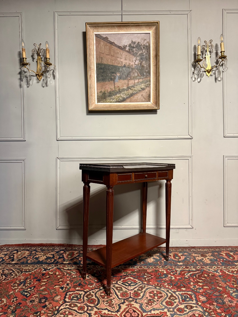 20th-century Louis XVI-style Console Table -photo-1