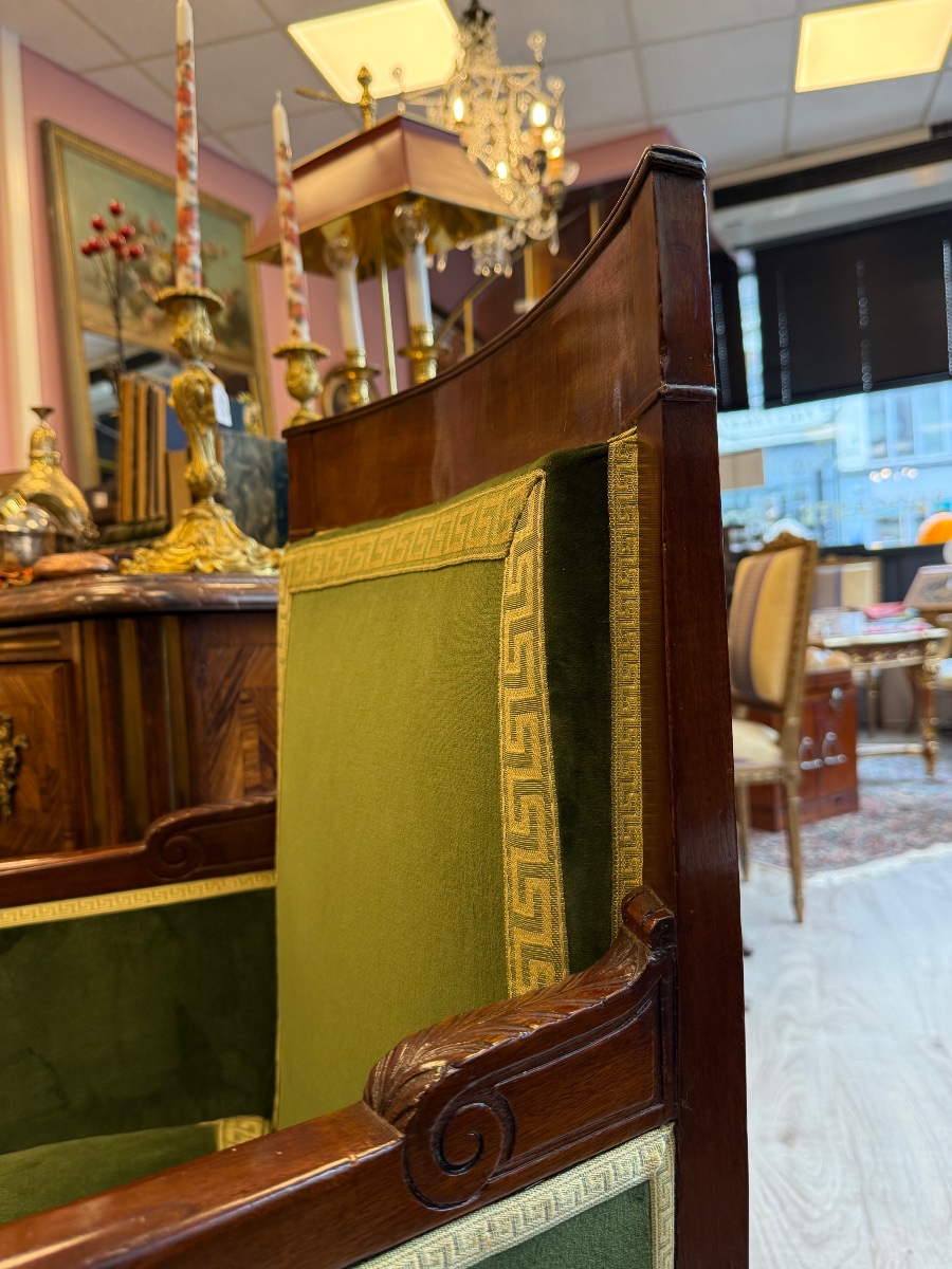 Paire de bergères d’époque Consulat -photo-1