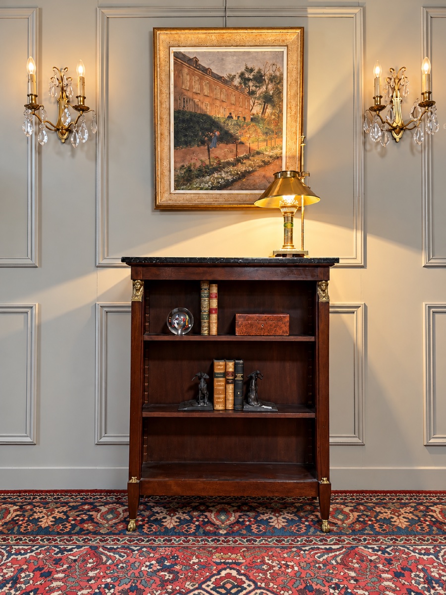 Bibus Empire-style Bookcase—brought Back From Egypt 