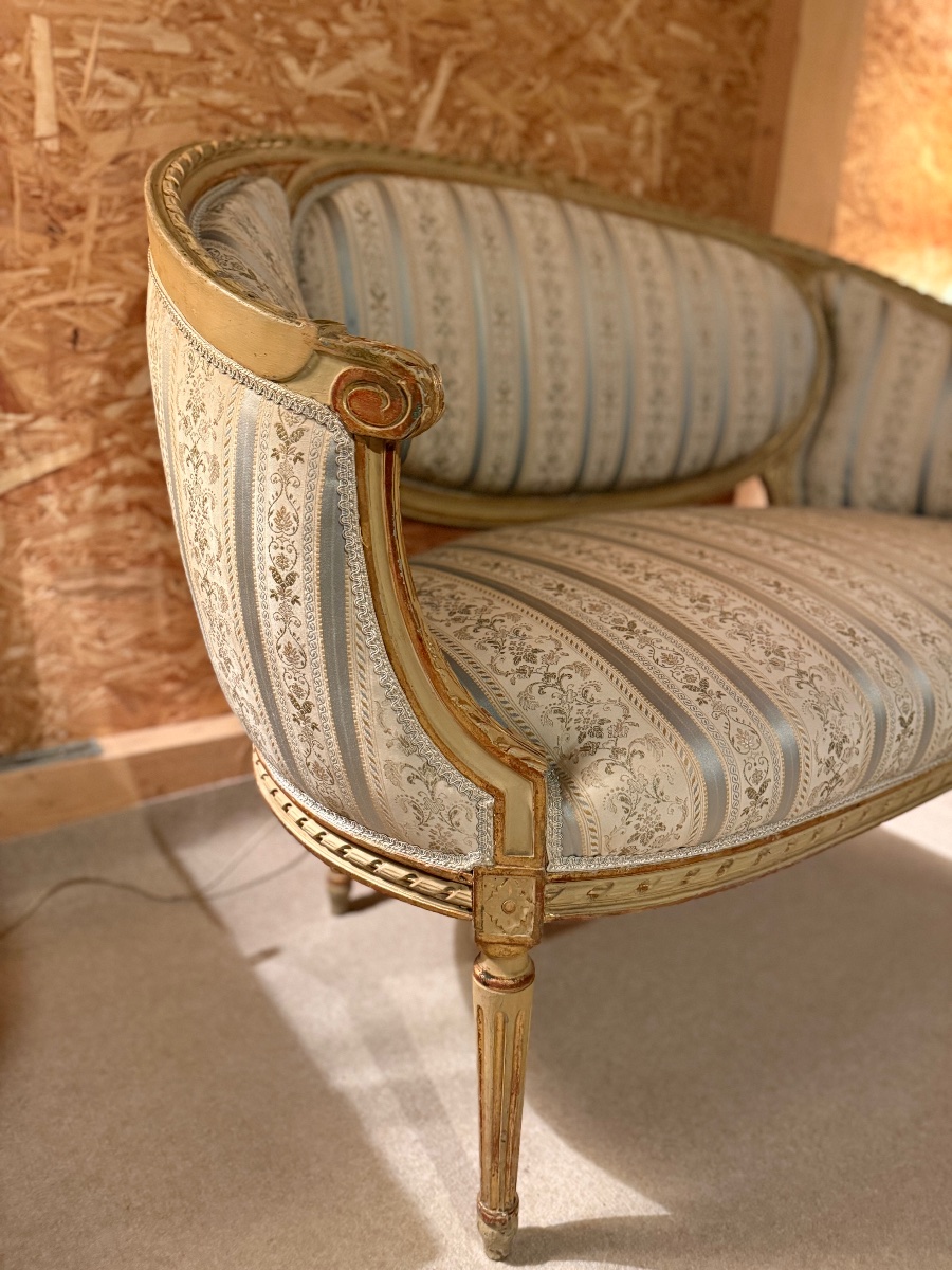 Salon de style Louis XVI d'époque XX ème -photo-3