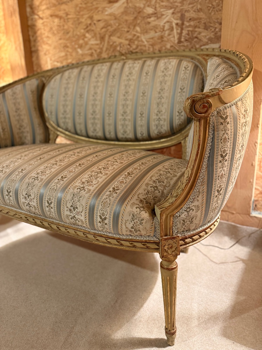 Salon de style Louis XVI d'époque XX ème -photo-4