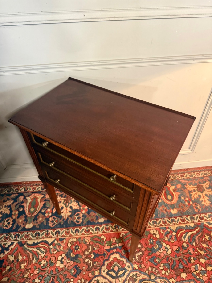 Small Louis XVI-style Chest Of Drawers From The 20th Century -photo-2