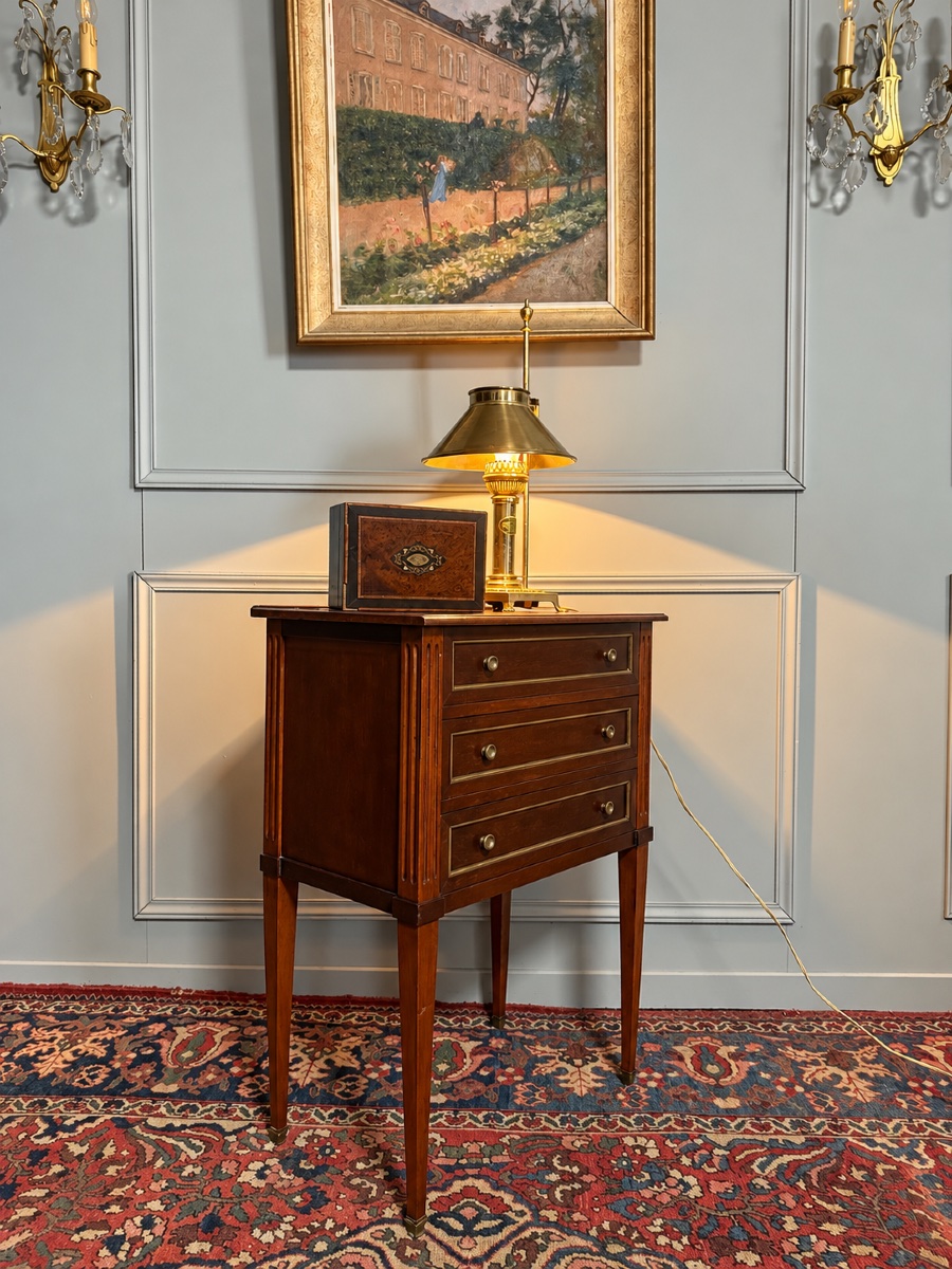 Small Louis XVI-style Chest Of Drawers From The 20th Century -photo-2