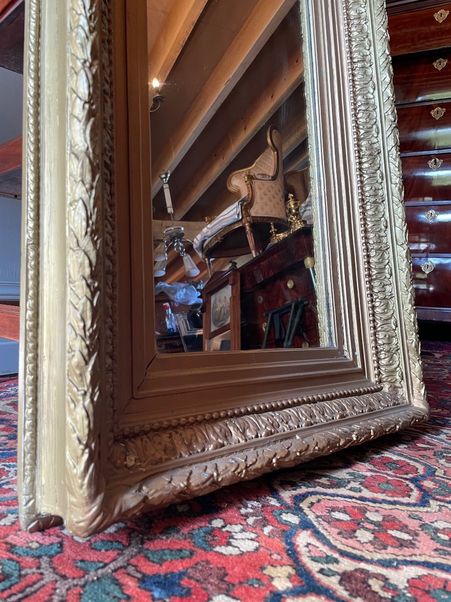Miroir Rectangulaire D’époque XIX Ème. -photo-4