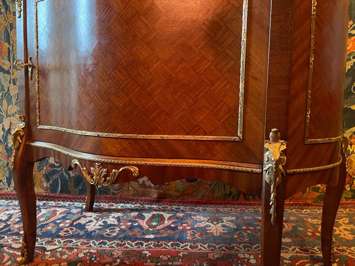 A Chest Of Drawers In Marquetry.-photo-4