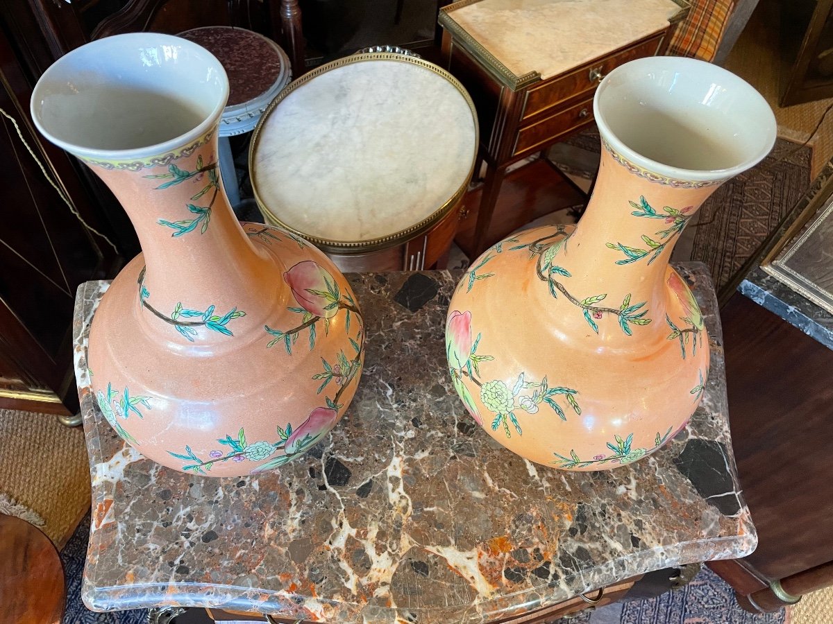 Paire De Vase Chine -photo-4