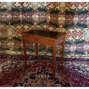 Louis XVI Style Desk In Natural Wood. 