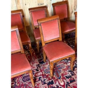 Set Of Six Empire Period Chairs. 