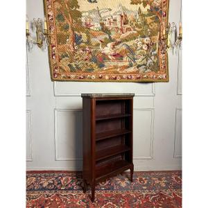 Bibus de style transition Louis XV Louis XVI en acajou époque  XX ème 