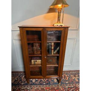 Small 19th Century Mahogany Display Case.