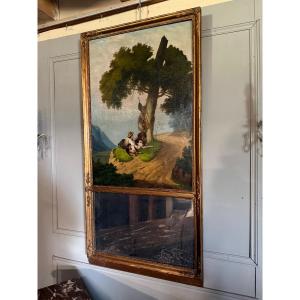Trumeau d'époque romantique. 